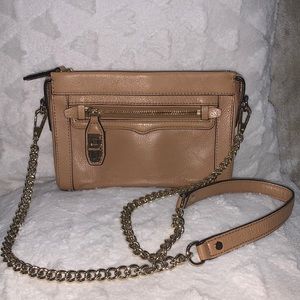 Rebecca Minkoff Tan Buckle Crossbody Bag